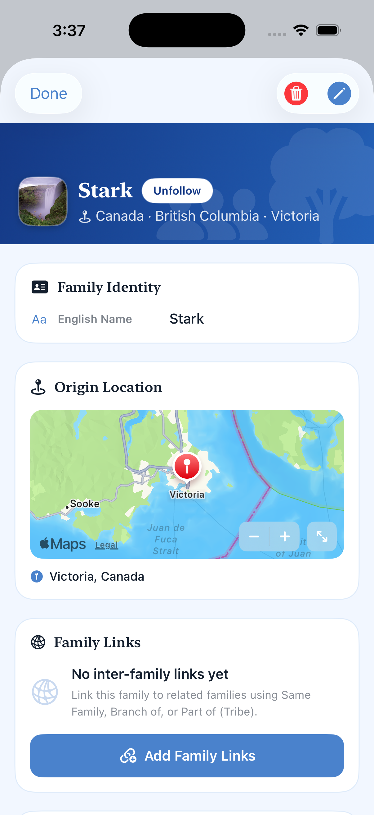 relationpoint family detail